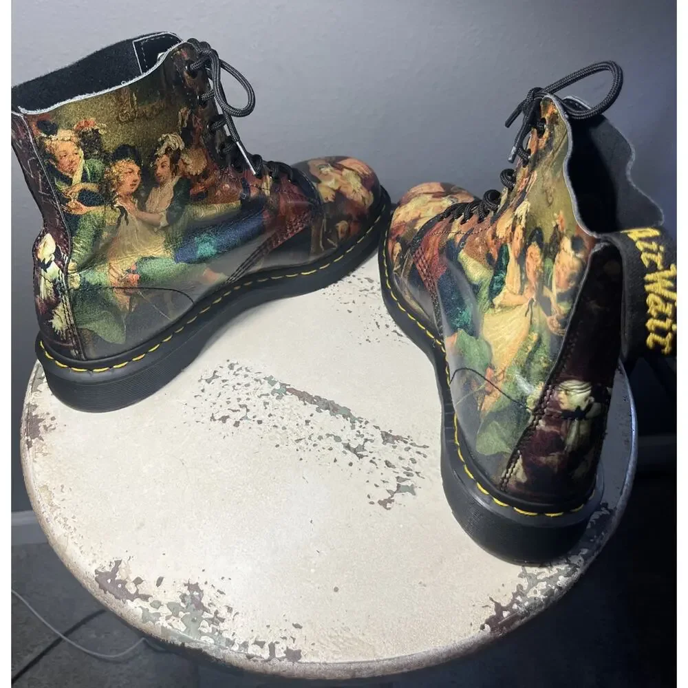 Dr. Martens Museum Collection Hogarth 1460 Pascal Lace Up Boots Men’s Size 10